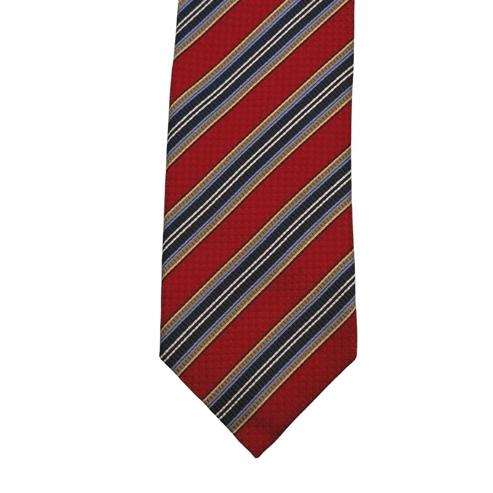 Lot of 6 Men's Silk Dress Ties JZ Richards‎ Brooks Brothers Saks Paisley Striped